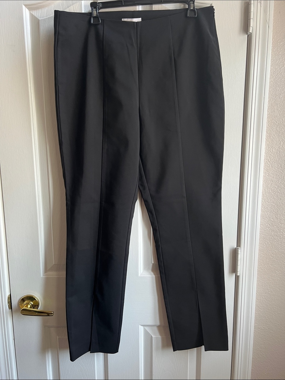 Gibson Latimer Black Ladies Dress Pants - Slim Tailored Fit